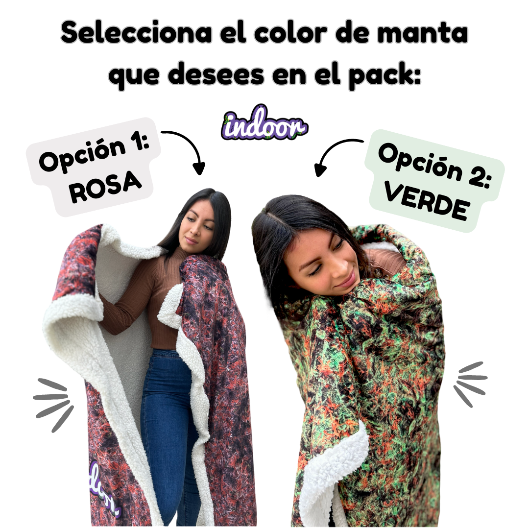 Pack invierno: Manta + almohada